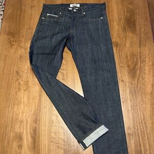 Super Guy Stretch Selvedge Naked & Famous Selvedge Actual Waist 33"